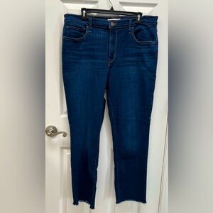 Levi’s 724 High Rise Straight Blue Jeans Size 34